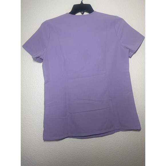 FIGS Casma Scrub Top Purple V-Neck Technical Collection FW1000 Womens Small - Picture 7 of 8